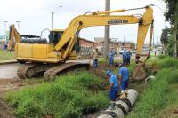 Concludas as obras de drenagem na Rua Leopoldo Cristiano de Miranda