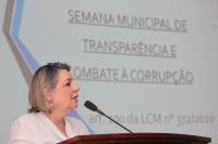 Palestra com promotor de justia do MPSC encerra Semana Municipal de Transparncia e Combate  Corrupo