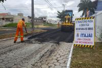 Municpio de Itaja inicia grande operao de repavimentao de ruas
