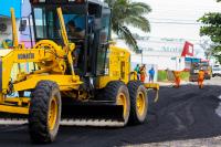 Municpio de Itaja inicia grande operao de repavimentao de ruas